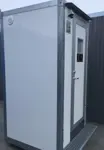Bio-toilet, heated